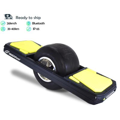 China warehouse stock all 1000W terrain self balance one wheel scooter max speed 26km/h surfing unicycle trotter MAGWheel onewheel < 10Ah for sale