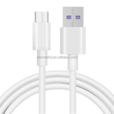 China MP3 / MP4 Player 1M 3FT Fast Charge 5A USB Type C Cable For Samsung S20 S9 S8 Xiaomi Huawei P30 Pro Mobile Phone Charging Wire White Black Cable for sale