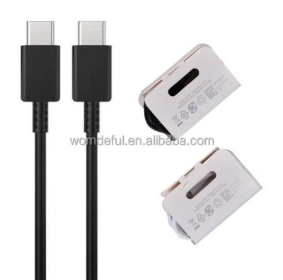 China Mobile Phone Original Type-C Fast Charging Cord Type C cable for Samsung Galaxy S20 S10 S9 S8 Note 10 USB C Cable for Samsung S21 S21+ for sale