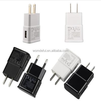 China High Quality Mobile Phone For Samsung S10 S9 S8 S6 S4 Fast Charging 5v 2a EU Plug Travel Adapter Wall Fast Charger for sale