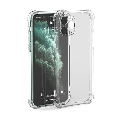 China Transparent Waterproof Shockproof TPU Four Corners Prevent Dropping 1.5mm Crystal Clear Phone Case For iPhone 13 pro case 14 max for sale