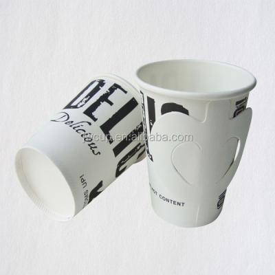 China Heatproof disposable paper cup with hander many user paper cup paper cheap price for sale