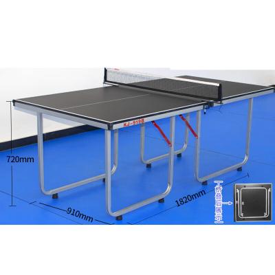 China Environmental friendly hot sale medium size mini table tennis table indoor folding ping pong table for kids for sale