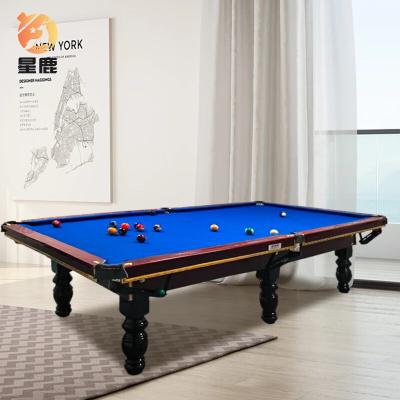 China 8FT Sports Game Table Factory Price Indoor Luxury Billiard Table Home Entertainment 2 in 1 Combo Billiard Table for sale