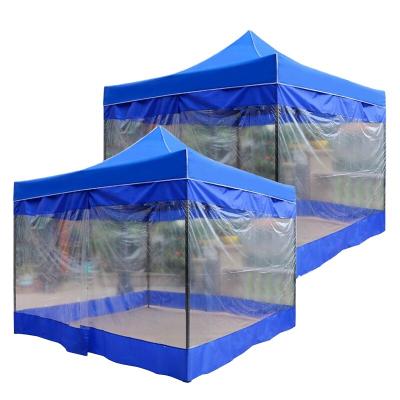 China Custom Printing Outdoor Water Resistant Canopy Business Canopy Event Trade Show Tent With Clear Walls 3*3m for sale