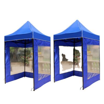 China Water Resistant Sunscreen 420 D Coated Oxford Cloth Tent Outdoor Retractable Exhibition Tent for sale