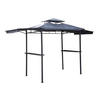 China Garden Best Selling Steel Gazebo Garden Beach Gazebo With Waterproof Fabric for sale