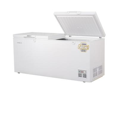 China Single-temperature 550 L Professional Glass Door Chest Freezer Manufacturers Professional Chest Freezer for sale