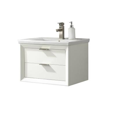 China 2022 Wall Mount Basin Sink Cabinet Furniture Modern Bathroom Vanity for sale