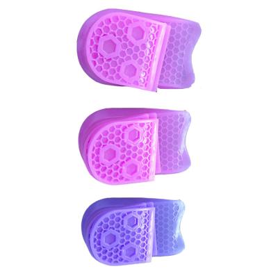 China Elastic Heel Cushion Pads Fasciitis Arch Support Insoles Gel Heel Pads Gel Heel Pads Insoles Lift Increase Sole Size Sole Taller for sale