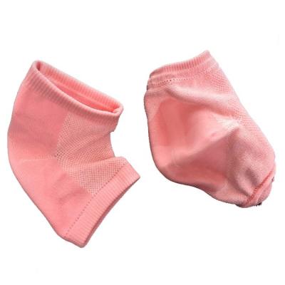 China Flexible Moisture Gel Heel And Ankle Sleeve For Plantar Fasciitis Half Socks For Plantar Fasciitis To Prevent Forefoot Re Cushion for sale