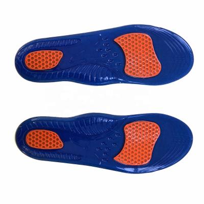 China Absorb Low Shock Anti Slip Arch Shoe Rubber Soles With Two Gel Pad Memory Softinsoles for sale