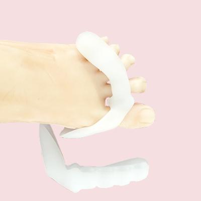 China Silicone Toe Nail Separator Toe Toe Separator Bunion Bone Toe Corrector Toe Corrector Hallux Valgus External Foot Care Tools appliances for sale