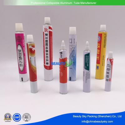 China Dia. 16mm Pharmaceutical Cream Pharmaceutical Ointment Packaging Aluminum Tubes for sale