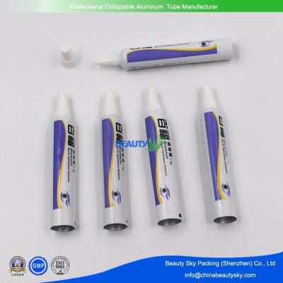 China Dia.13.5--60mm  Printed toothpast packaging tube  Long nozzel ABL pharmaceutical tube for sale