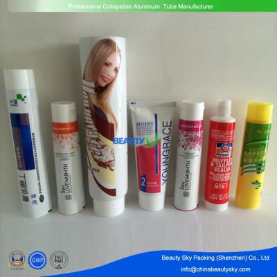 China Dia.13.5--60mm Beautiful Cosmetic packaging tube plastic tube Printed 1c--6c for sale