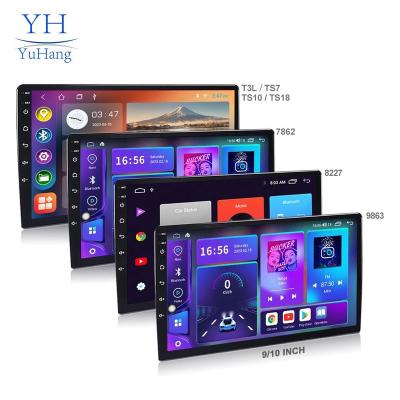 China GPS YuHang 7862 9/10 inch Android car electronics touch screen GPS stereo radio navigation system audio auto video for sale