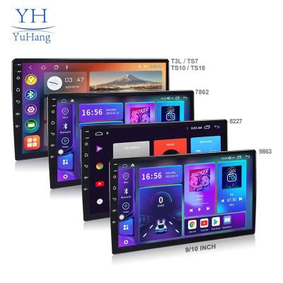 China GPS YuHang 8227 10 Inch Touch Screen Car Radio GPS Navigation Android Car Radio Android Electronics Car DVD Player for sale