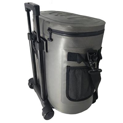 China Waterproof Buckets Coolers Loose Insulated TPU Hypalon Bag Cooler Wheels for sale