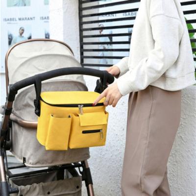 China With Baby Car Low Cost Polyester Wholesale Mummy Bag With Buggy Hanging Bag for sale