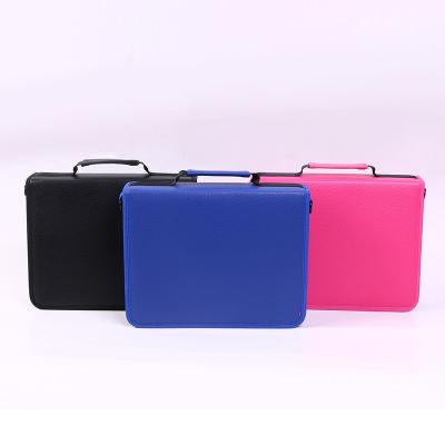 China Larger capacity for custom made high quality leather markers or lipsticks factory PU pencil case for sale