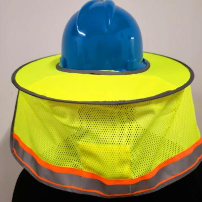 China Hi Strength Safety Hat Shade Cap Protective Reflective Cover For Construction Workers for sale