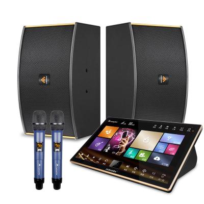 China Smart Home System Full Set Home KTV InAndon Kareoke Dual Wifi System Karaoke Machine Speaker Karaoke Player Set for sale