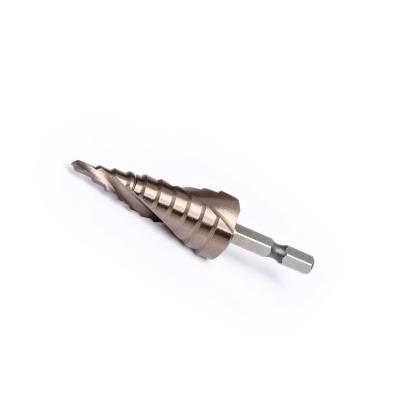 China M35 Metal Drilling Factory Step Drill Bit Steel Hex Hex Step Torsion Step Drill Bit High Speed ​​Drill Bit for sale