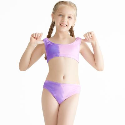 China New article children's swimwear swimsuits breathable children's temperature swimwear discoloration color changing bikini set for 2022 for sale