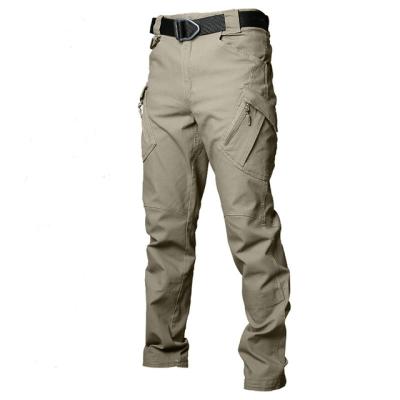 China Anti-Wrinkle Qufan Tactical Cargo Pants Men's Pants Army Work Outdoor Rise Pants Homme for sale