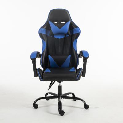 China Beautiful executive chair blue neat new gamer chair with cushions for sale