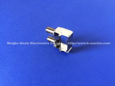 China two f connector with shielding for sale