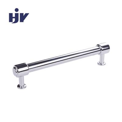 China Modern Modern Aluminum Chrome Profile Furniture Sideboard Handle For Cabinets Door for sale