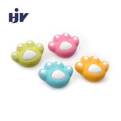 China Colorful Cute Cabinet Wardrobe Handles Tiny Kids Closet Knobs for sale