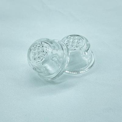 China Wholesale Smoking Accessories Replacement Shield Glass Bowl Quick For Silicone Pipe 27*16mm for sale