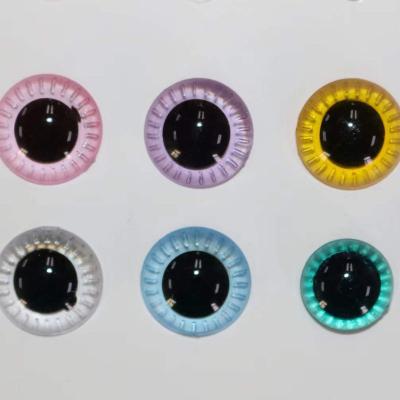 China Hot Selling ABS Crystal Plastic Safety Radiate Eyes For Plush Stuffed Toys for sale