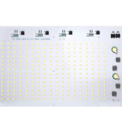 China FR4 flood light PCB board skd led skd light projection raw material light DOB for sale