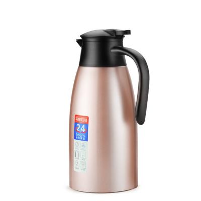 China Amazon PORTABLE Hot Selling High Quality 2.3L Vacuum Insulated Thermos Tea Coffee Pot For Coffee Carefe Pot Thermal Coffee Kettle for sale