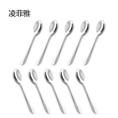 China High Quality Sustainable 304 Stainless Steel Spoon Food Grade Spoon Set Wholesale for sale