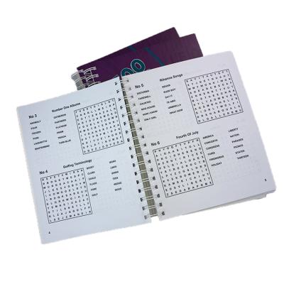 China Cheap printing Sudoku book sudoku puzzle book with spiral binding softcover for sale