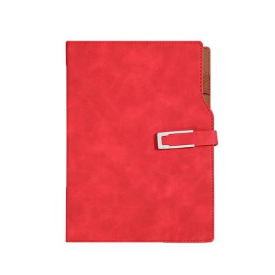 China Luxury Hardcover Book Business Planner Notebook with Magnetic Metal Buckle for sale