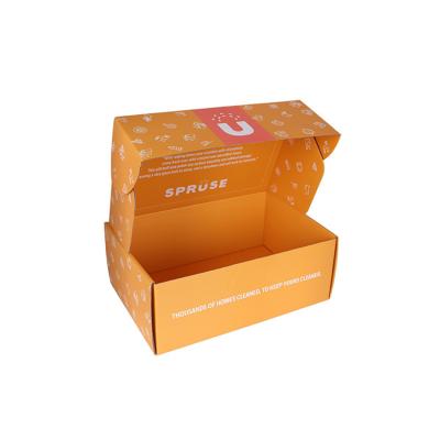 China Recycled Materials High Quality Custom Recyclable Biodegradable With Logo For Packaging Corrugated Cardboard Box Gift Box for sale