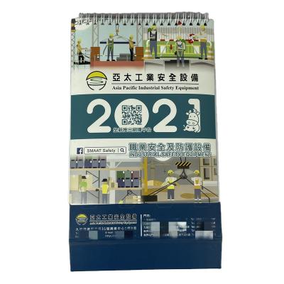 China 2022 calendar year promotion advertising calendar for industrial exhibition gift for sale