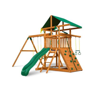 China 3-12 Years HOT SALES Outdoor Climbing Playground Wooden Playground for sale