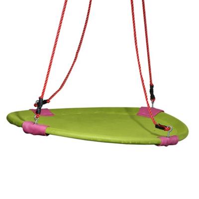 China HOT SALES Playground Outdoor Playground Garden Swing Seat Web Swing Platform Nest Swing with Nylon Rope for sale