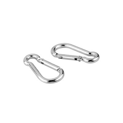 China Other HOT SALES High Quality Stainless Steel Carabiner Spring Clip Metal Snap Hooks Assorted For Swing Set for sale