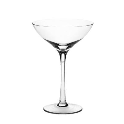 China Elegant clear glass handmade Martini from MC Beau for sale