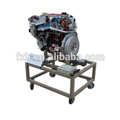 China Bench and aluminum-plastic steel panel diesel engine dissected diesel engine for school laboratory training for sale