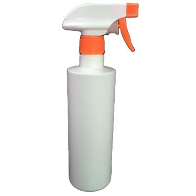 China Liquid Trigger Spray Packaging 500ml 16oz HDPE Plastic Household Cleaning Bottle for sale