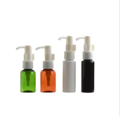 China Plastic Cosmetic Household Products 35ml PET Shampoo Toner Bottle With Cleaning Oil Pump for sale